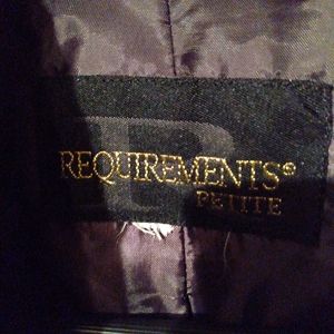 Requirements Petite buttoned jacket blazer